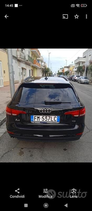 Usata Audi A4 150 CV (110 kW) 2017 Nero Station wagon