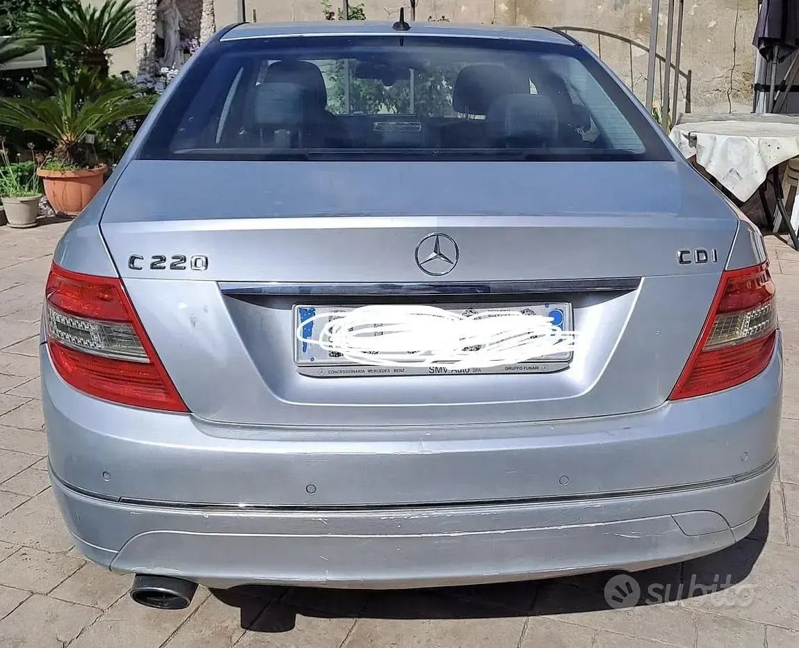 Usata Mercedes C220 Avantgarde 2007 Grigio Berlina