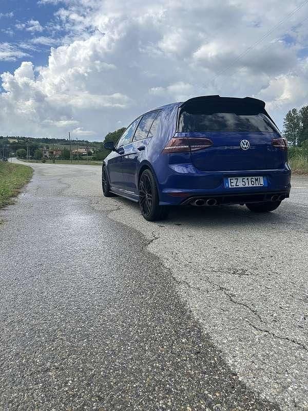 Usata VW Golf VII R 300 CV (220 kW) 2015 Blu/azzurro
