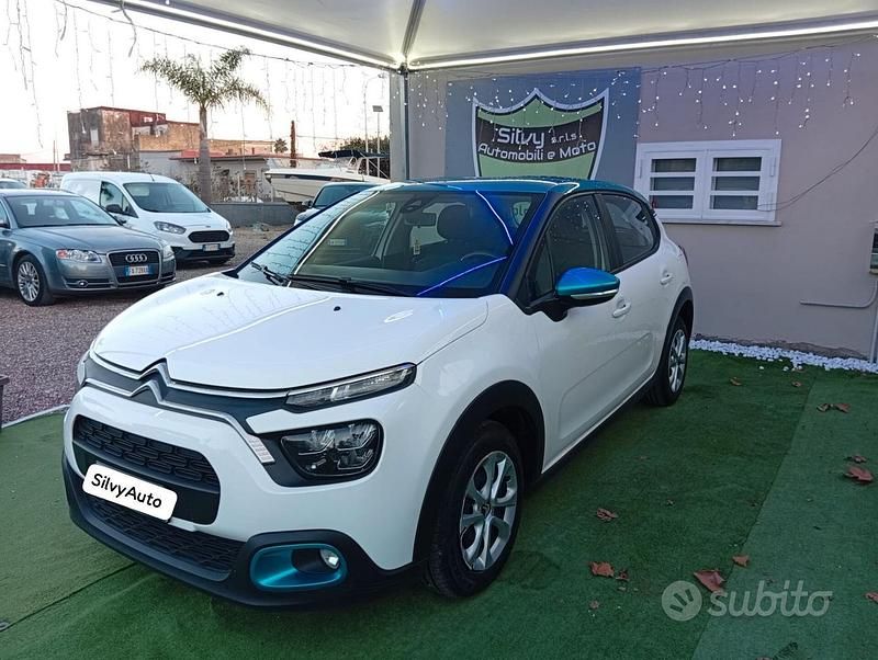 Usata Citroën C3 Shine 102 CV (75 kW) 2022 Bianco Utilitaria