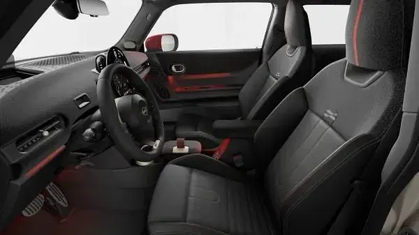 Nuova Mini John Cooper Works 2026 Nanuq white Utilitaria