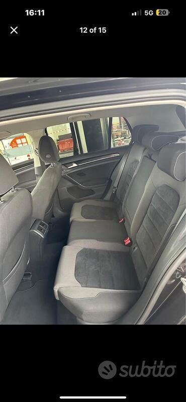 Usata VW Golf VII 125 CV (91 kW) 2013 Nero Berlina