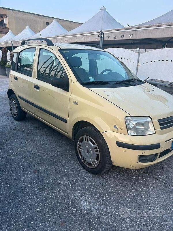 Usata Fiat Panda Dynamic 59 CV (43 kW) 2007 Giallo Utilitaria