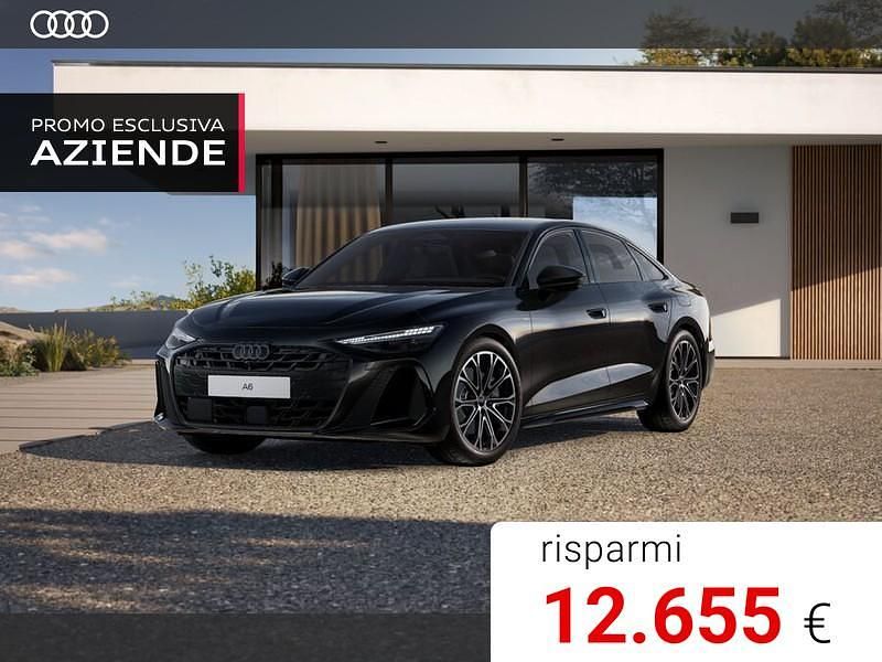 Nero mito metallizzato Nuova 2025 Audi A6 S-Line Tre volumi | 77.600 € (Super prezzo) - Immagine 1/4