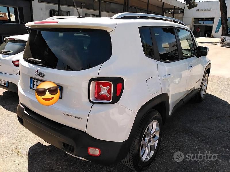 Usata Jeep Renegade 120 CV (88 kW) 2016 Bianco SUV