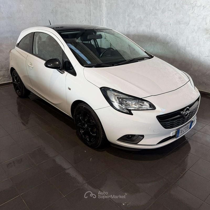 Usata Opel Corsa 90 CV (66 kW) 2015 Bianco Utilitaria