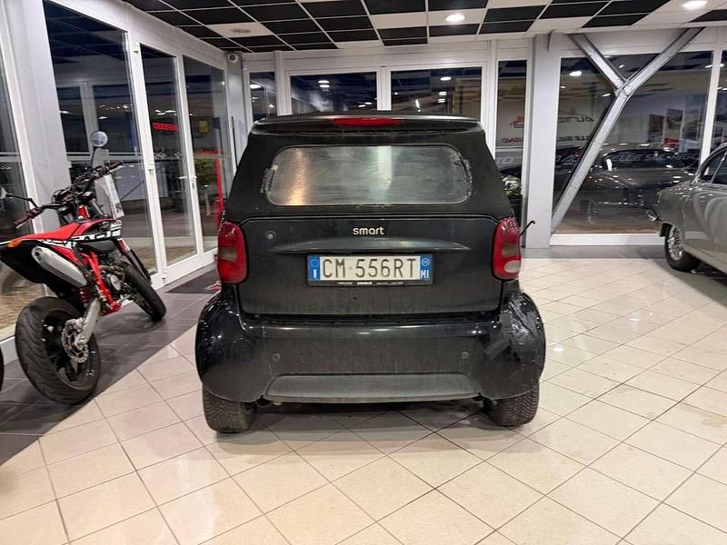 Usata Smart ForTwo Cabrio 41 CV (30 kW) 2004 Nero Cabrio