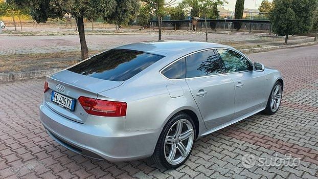 Usata Audi A5 S-Line 170 CV (125 kW) 2010 Grigio Coupé