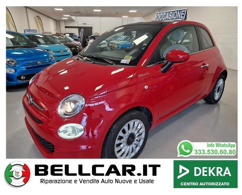 Usata Fiat 500 Dolcevita 69 CV (50 kW) 2022 Rosso Berlina