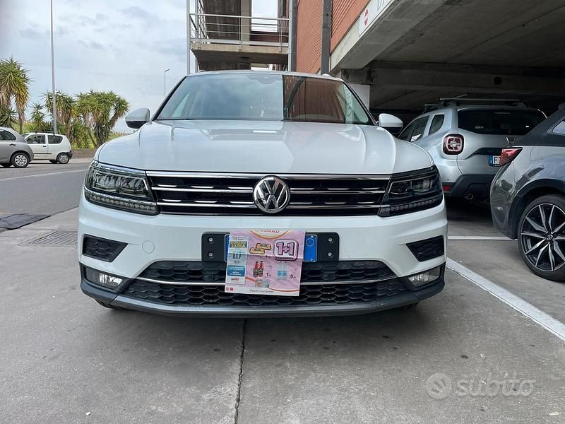 Usata VW Tiguan 150 CV (110 kW) 2018 Bianco SUV