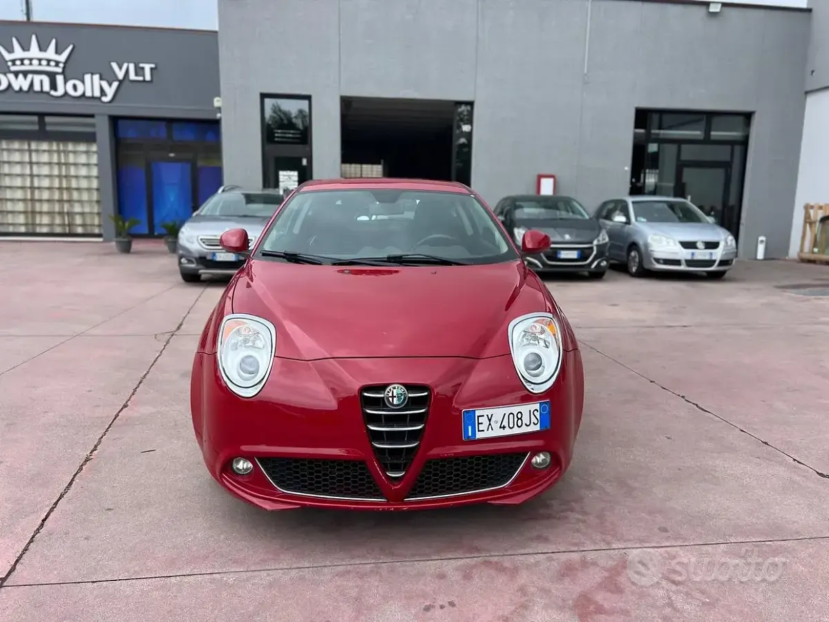 Usata Alfa Romeo MiTo Progression 105 CV (77 kW) 2011 Rosso Utilitaria