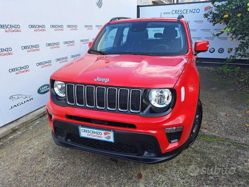 Usata Jeep Renegade Longitude 131 CV (96 kW) 2022 Rosso SUV