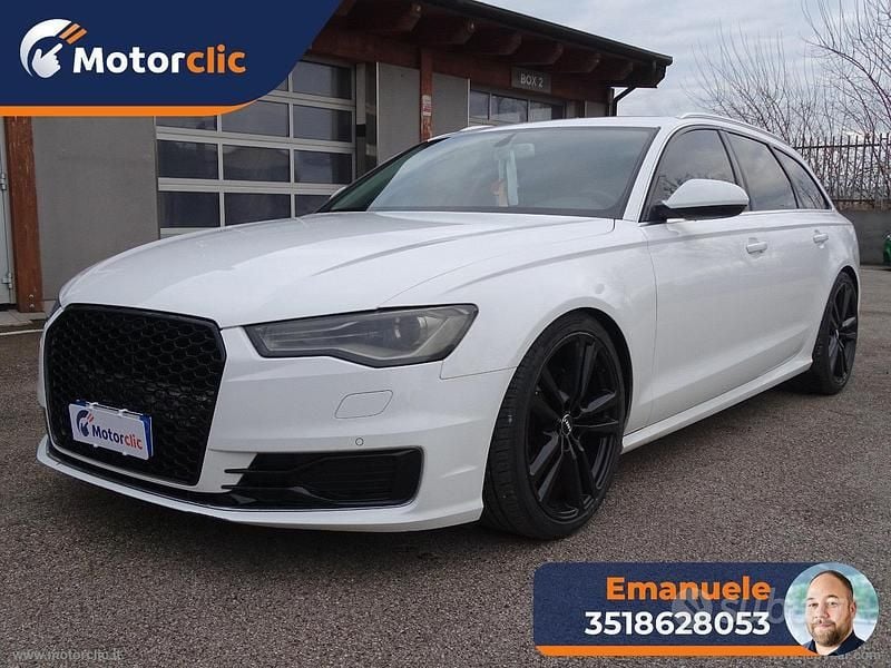 Bianco Usata 2015 Audi A6 Station wagon | 13.900 € (Super prezzo) - Immagine 1/4