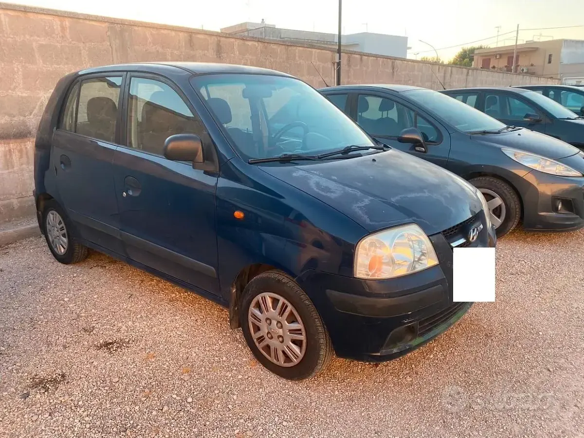 Usata Hyundai Atos Active 63 CV (46 kW) 2005 Blu Utilitaria