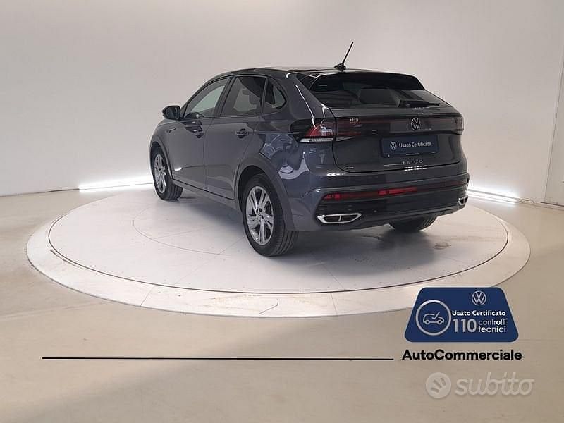 Usata VW Taigo R-line 110 CV (80 kW) 2022 Grigio scuro SUV