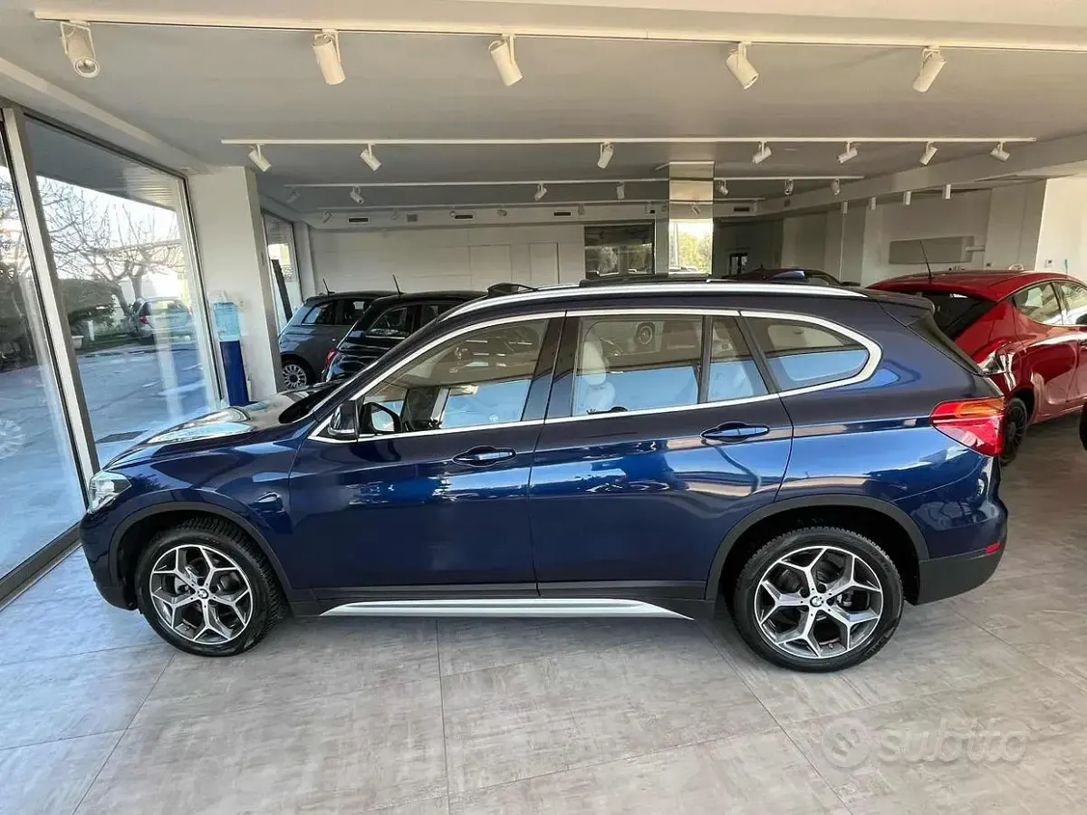 Usata BMW X1 xLine 150 CV (110 kW) 2018 Blu SUV