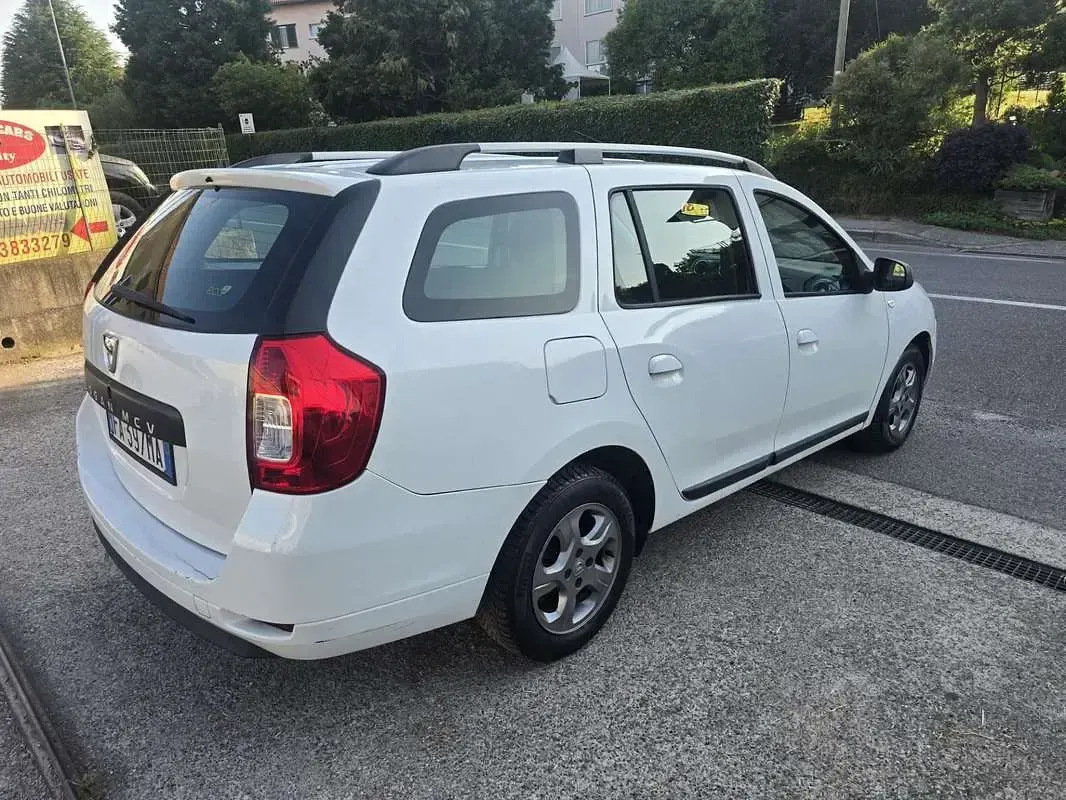 Usata Dacia Logan MCV Ambiance 90 CV (66 kW) 2015 Bianco Station wagon