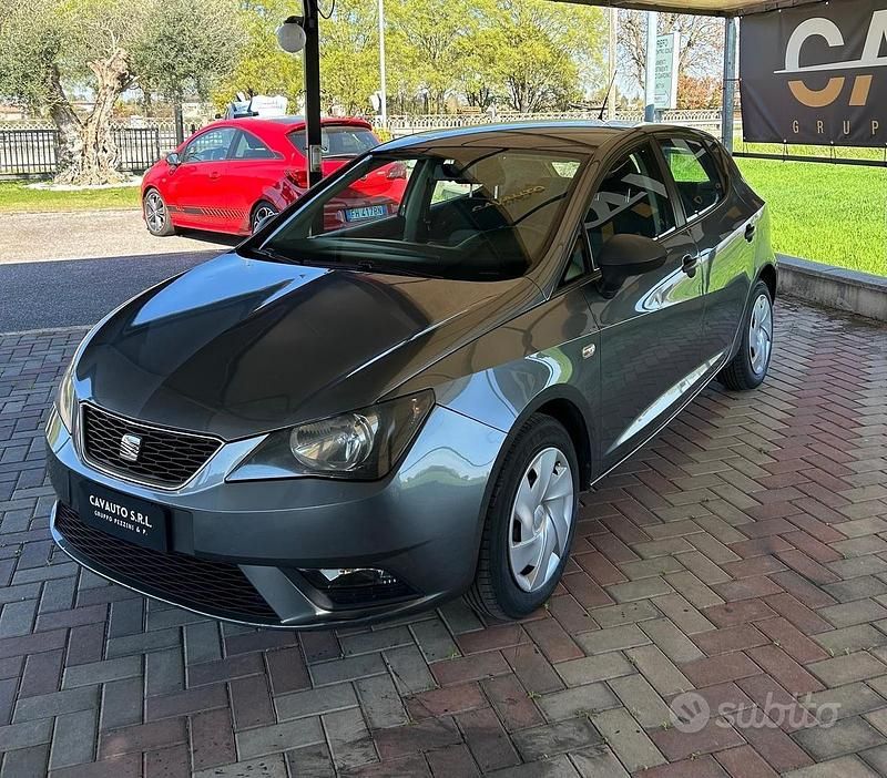 Usata Seat Ibiza Style 75 CV (55 kW) 2012 Grigio Berlina