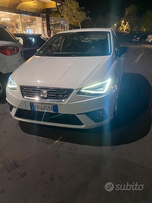 Usata Seat Ibiza FR 95 CV (69 kW) 2018 Bianco Berlina