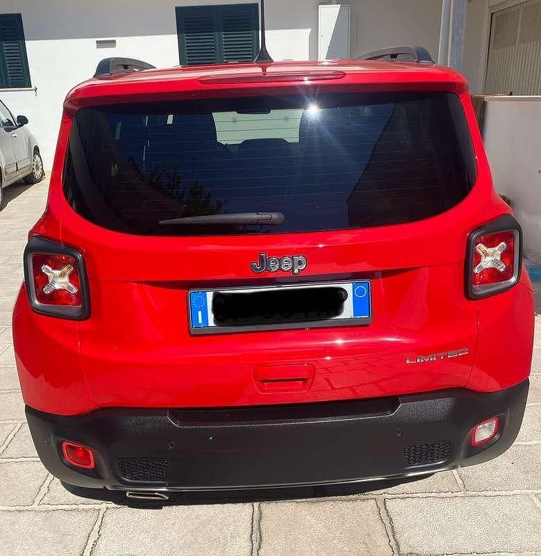 Usata Jeep Renegade Limited 131 CV (96 kW) 2021 Rosso SUV