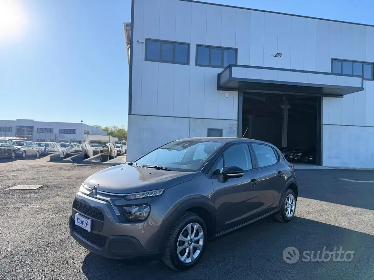 Usata Citroën C3 PureTech 83 CV (61 kW) 2022 Grigio Utilitaria