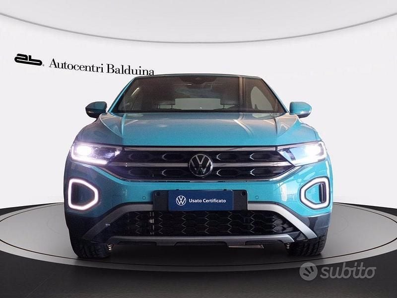 Usata VW T-Roc Style 110 CV (80 kW) 2024 Blu SUV