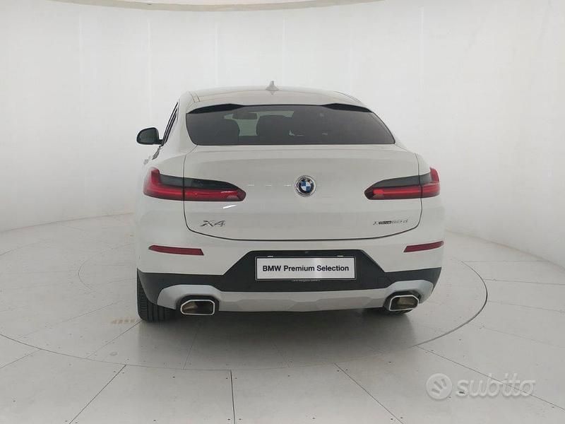 Usata BMW X4 190 CV (139 kW) 2022 Bianco SUV