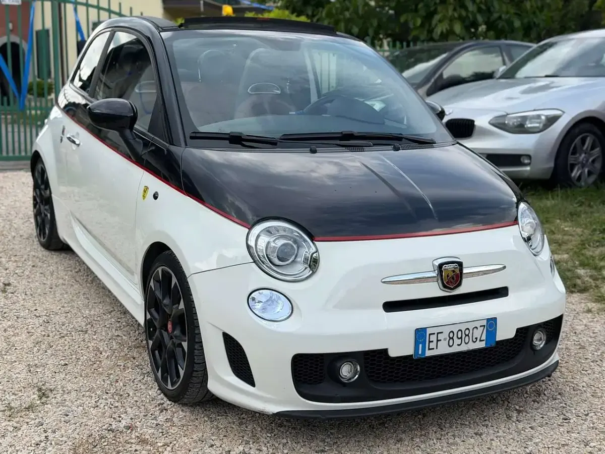 Usata Abarth 500C 140 CV (102 kW) 2011 Nero Cabrio