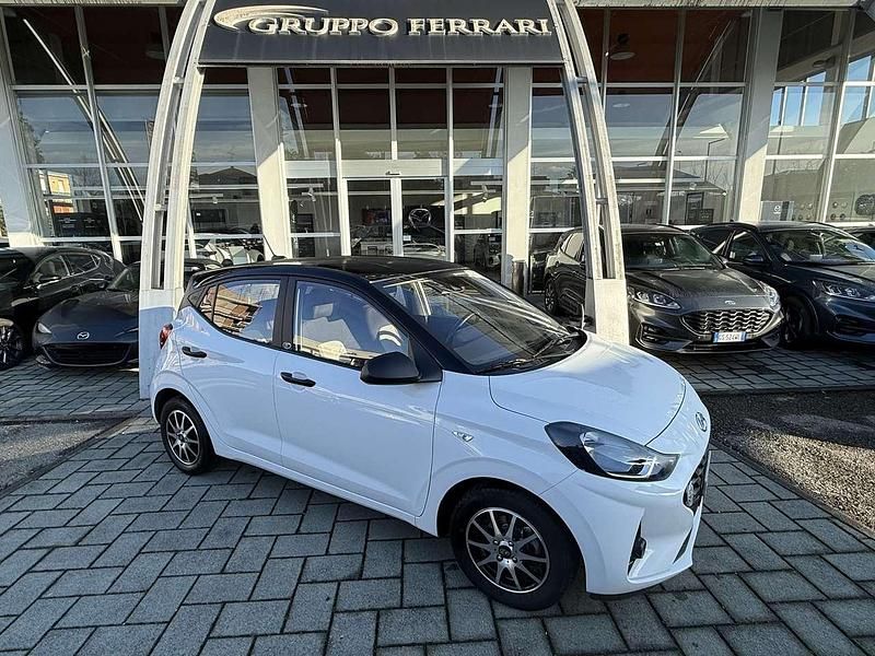 Usata Hyundai i10 Prime 67 CV (49 kW) 2022 Bianco Utilitaria