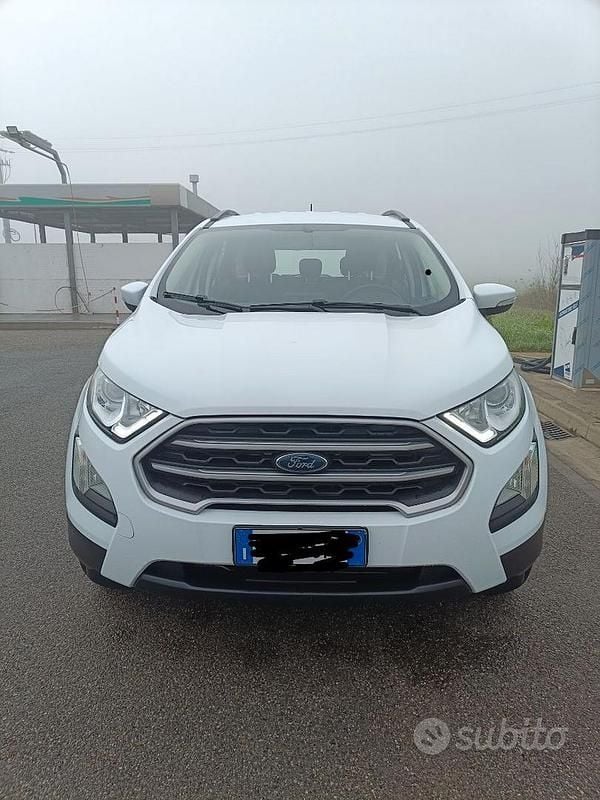 Usata Ford Ecosport 100 CV (73 kW) 2019 Bianco SUV