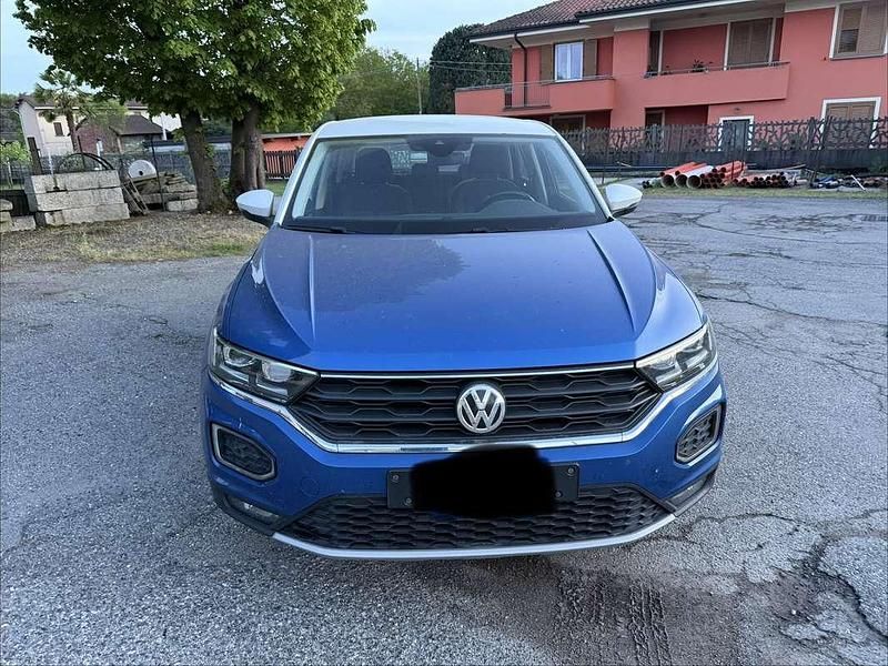 Usata VW T-Roc Style 150 CV (110 kW) 2018 Blu/azzurro SUV