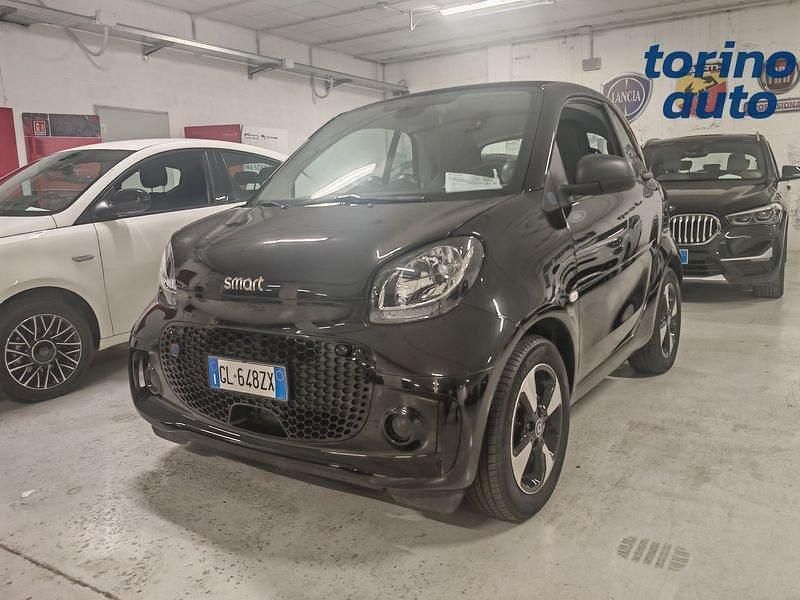 Begagnad Smart ForTwo Coupé Passion 59 kW (81 HK) 2022 Svart Halvkombi