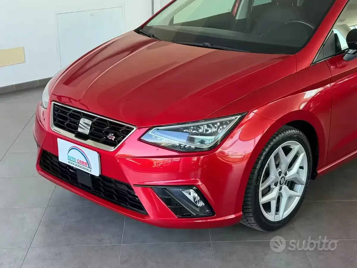 Usata Seat Ibiza FR 116 CV (85 kW) 2018 Rosso Utilitaria