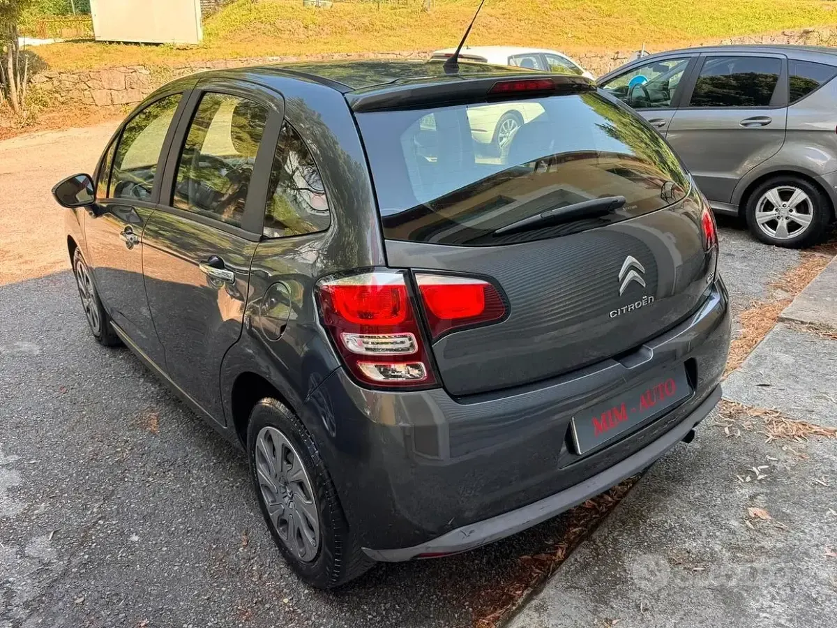Usata Citroën C3 Exclusive 82 CV (60 kW) 2014 Grigio Berlina