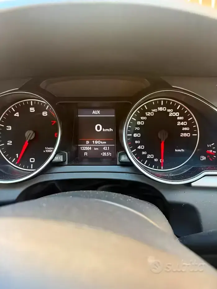 Usata Audi A5 2010 Bianco Coupé