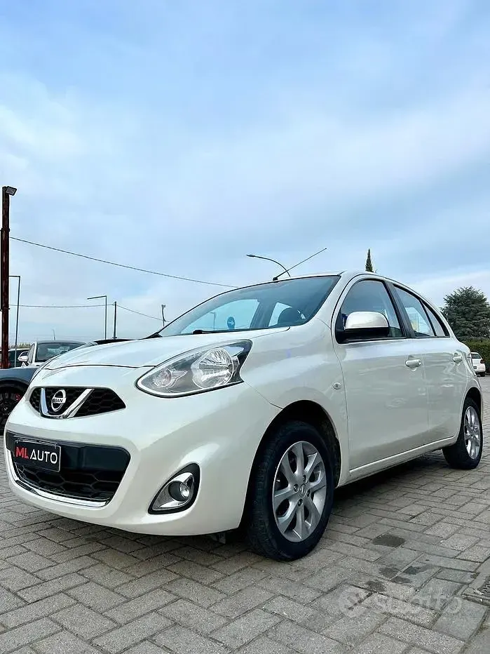 Usata Nissan Micra Acenta 80 CV (58 kW) 2017 Bianco Utilitaria