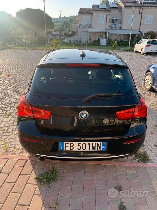 Usata BMW 116 116 CV (85 kW) 2015 Nero Utilitaria
