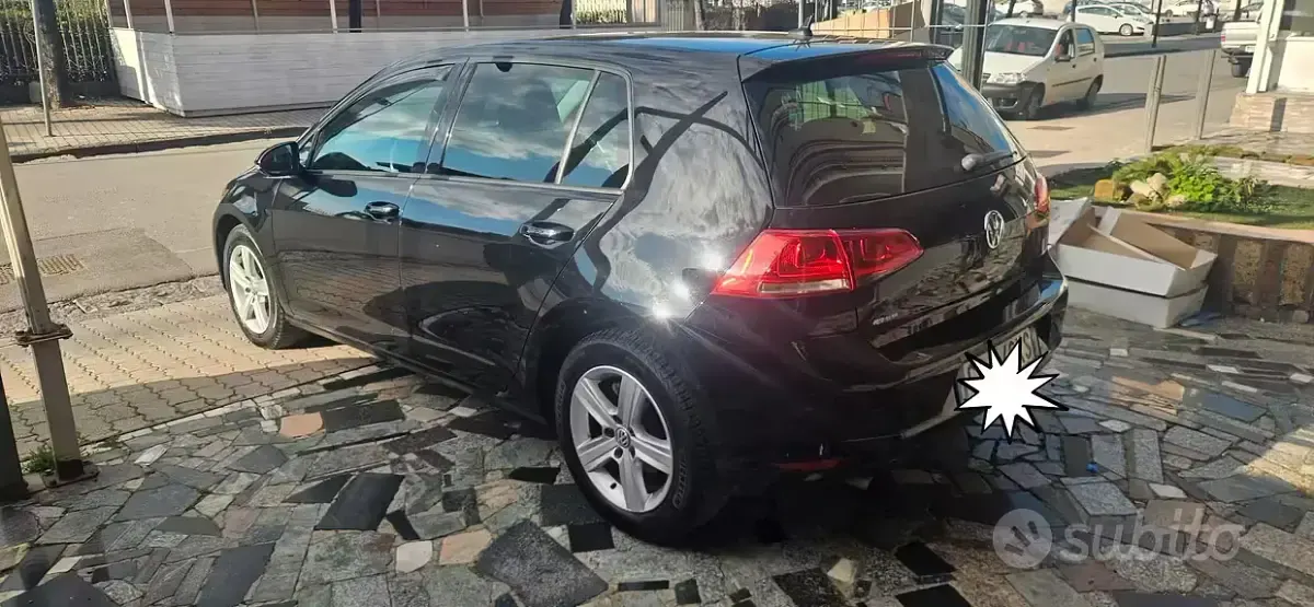 Usata VW Golf VII Executive 110 CV (80 kW) 2016 Nero Berlina