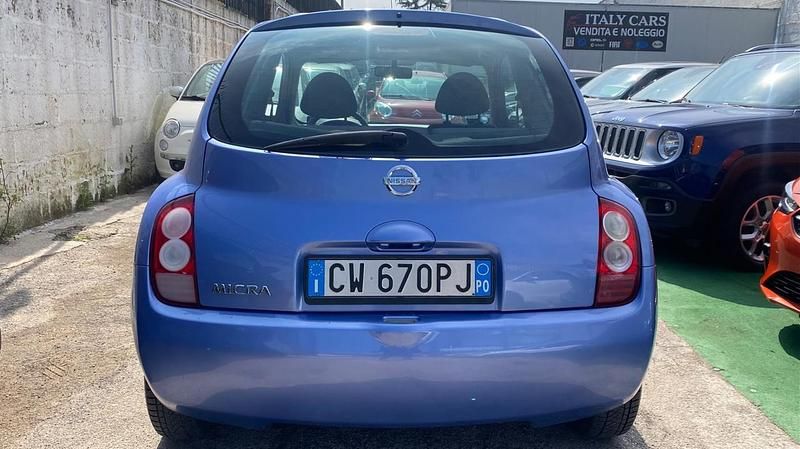 Usata Nissan Micra Acenta 65 CV (47 kW) 2005 Blu Berlina
