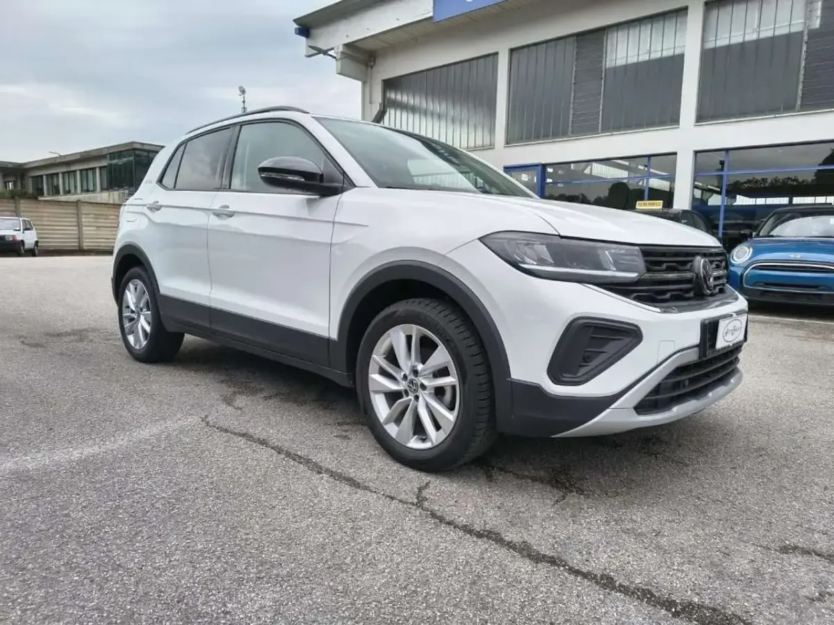 Usata VW T-Cross Goal 95 CV (69 kW) 2025 Bianco SUV