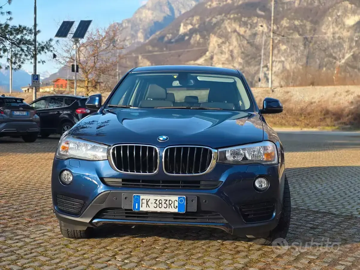 Usata BMW X3 xLine 190 CV (139 kW) 2017 Bluazzurro SUV