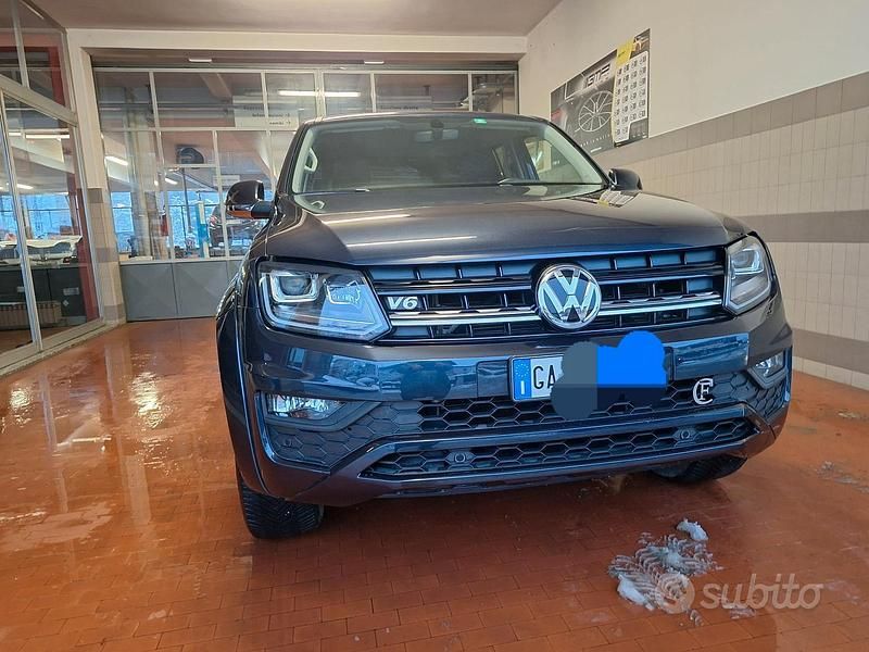 Begagnad VW Amarok 2020 Blå Pickup