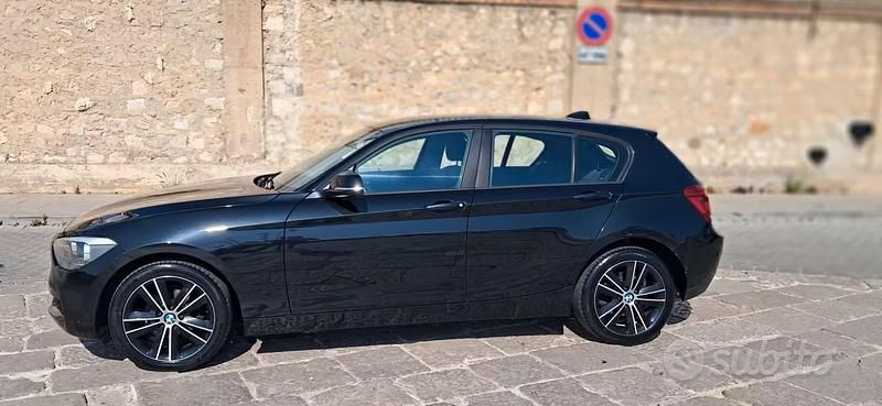 Usata BMW 114 2014 Nero Utilitaria