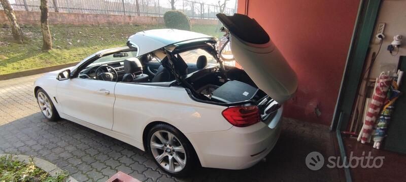 Usata BMW 420 184 CV (135 kW) 2014 Bianco Cabrio