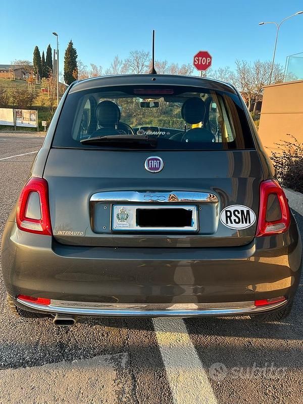 Usata Fiat 500 95 CV (69 kW) 2018 Grigio Coupé