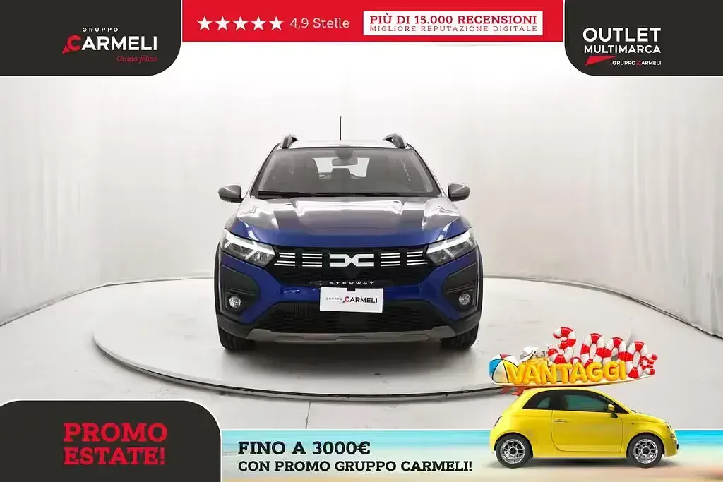 Usata Dacia Sandero Expression 101 CV (74 kW) 2023 Blu iron Berlina