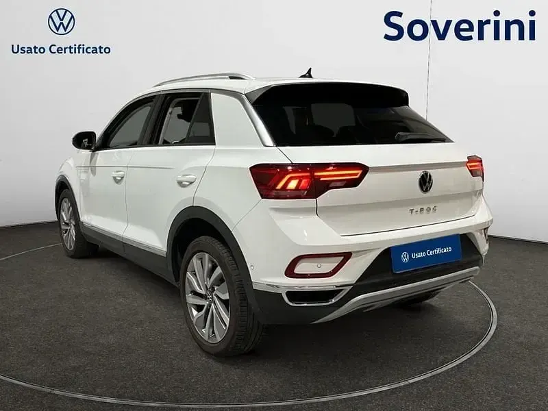 Usata VW T-Roc Style 110 CV (80 kW) 2022 Bianco SUV