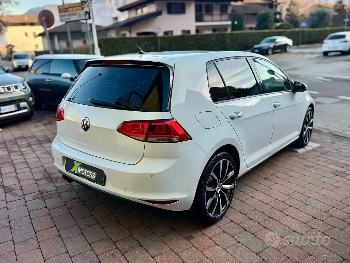 Usata VW Golf VII Highline 150 CV (110 kW) 2014 Bianco Berlina