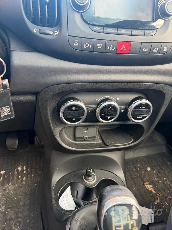 Usata Fiat 500L 80 CV (58 kW) 2015 Bianco Monovolume