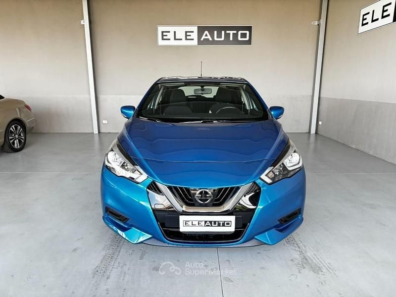Second-hand Nissan Micra Acenta 71 CP (52 kW) 2019 Albastru Hatchback